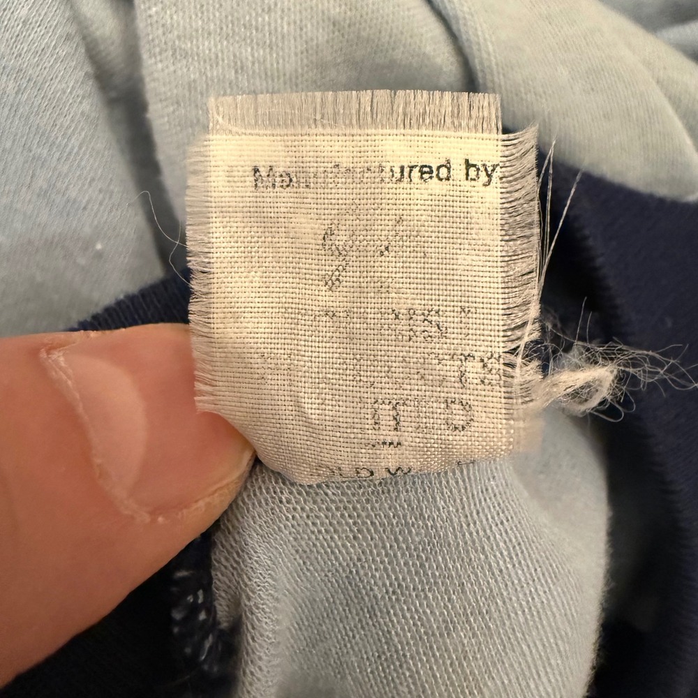 Vintage Mt Cook New Zealand Ringer T-Shirt Light Blue Raglan Single Stitch Small - Picture 5 of 7